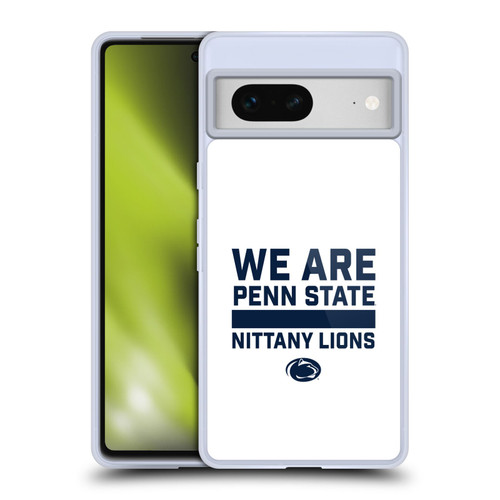 Pennsylvania State University PSU Pennsylvania State Art We Are Penn State 2 Soft Gel Case for Google Pixel 7