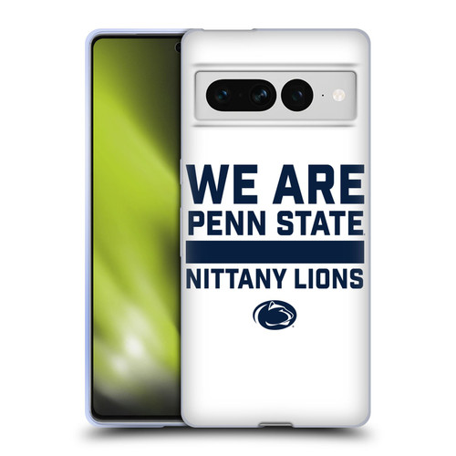 Pennsylvania State University PSU Pennsylvania State Art We Are Penn State 2 Soft Gel Case for Google Pixel 7 Pro