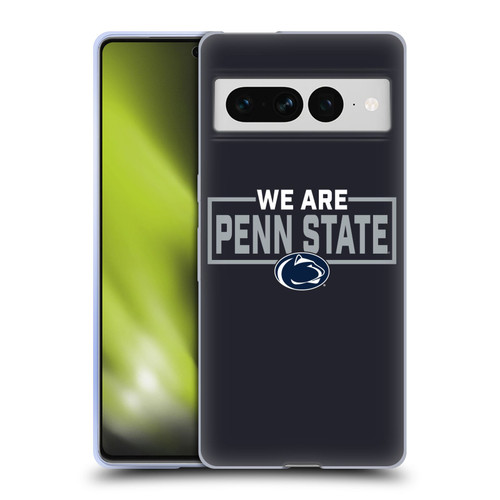 Pennsylvania State University PSU Pennsylvania State Art We Are Penn State 3 Soft Gel Case for Google Pixel 7 Pro
