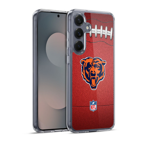 NFL Chicago Bears Graphics Football Soft Gel Case for Samsung Galaxy S25+