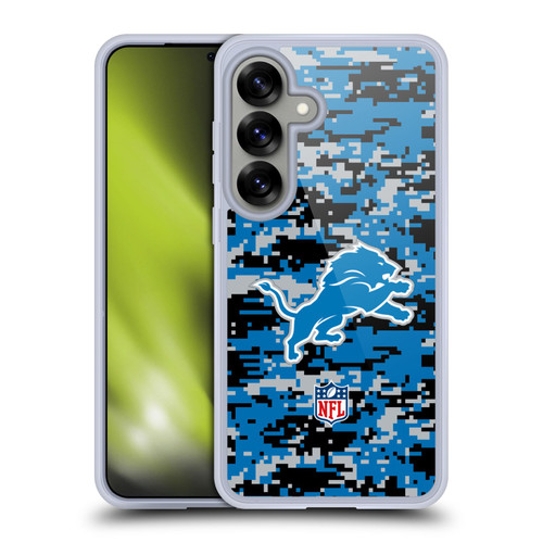 NFL Detroit Lions Graphics Digital Camouflage Soft Gel Case for Samsung Galaxy S25 NFL Detroit Lions Graphics Digital Camouflage Soft Gel Case for Samsung Galaxy S25