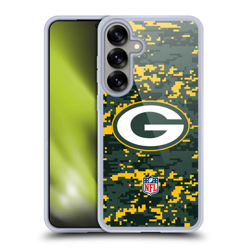 NFL Green Bay Packers Graphics Digital Camouflage Soft Gel Case for Samsung Galaxy S25+