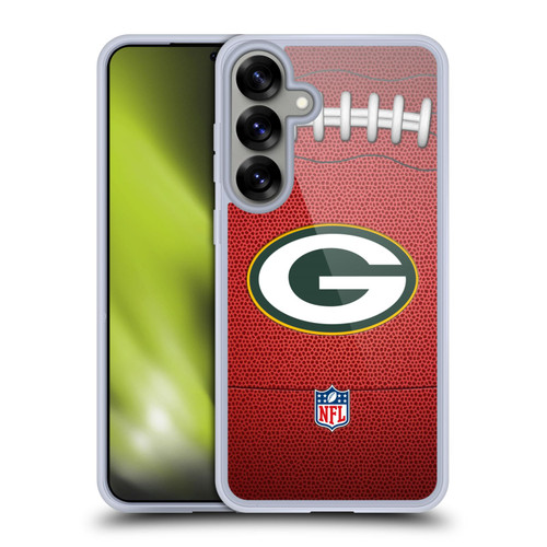 NFL Green Bay Packers Graphics Football Soft Gel Case for Samsung Galaxy S25+
