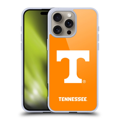 University Of Tennessee UTK University Of Tennessee Knoxville Plain Soft Gel Case for Apple iPhone 16 Pro Max