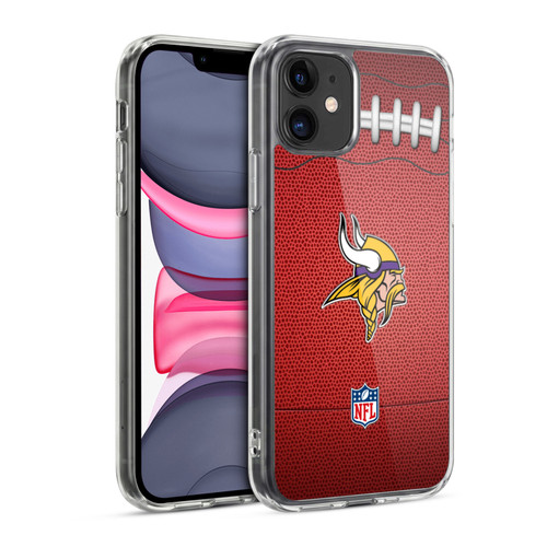 NFL Minnesota Vikings Graphics Football Soft Gel Case for Apple iPhone 11