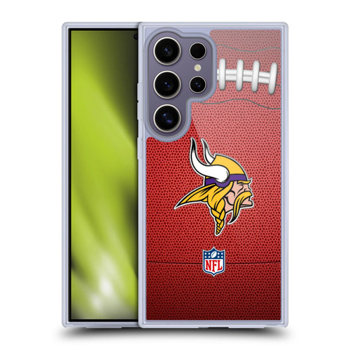 NFL Minnesota Vikings Graphics Football Soft Gel Case for Samsung Galaxy S25 Ultra