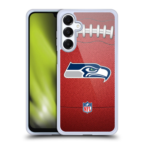 NFL Seattle Seahawks Graphics Football Soft Gel Case for Samsung Galaxy A16 5G