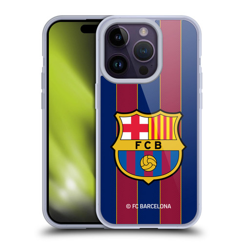 FC Barcelona 2020/21 Crest Kit Home Soft Gel Case for Apple iPhone 14 Pro FC Barcelona 2020/21 Crest Kit Home Soft Gel Case for Apple iPhone 14 Pro