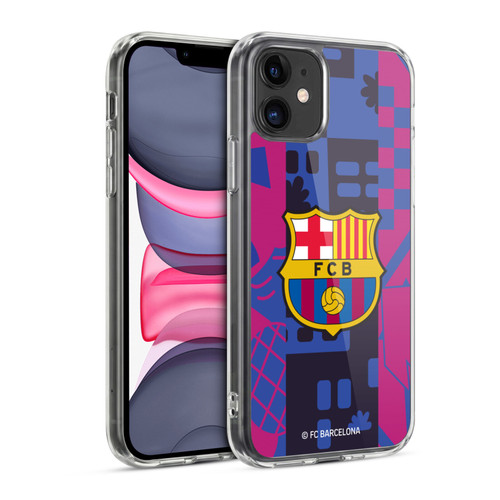 FC Barcelona 2021/22 CREST KIT Third Soft Gel Case for Apple iPhone 11