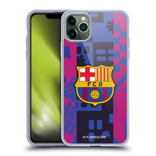 FC Barcelona 2021/22 CREST KIT Third Soft Gel Case for Apple iPhone 11 Pro Max