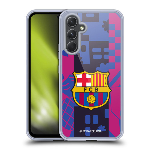 FC Barcelona 2021/22 CREST KIT Third Soft Gel Case for Samsung Galaxy A54 5G