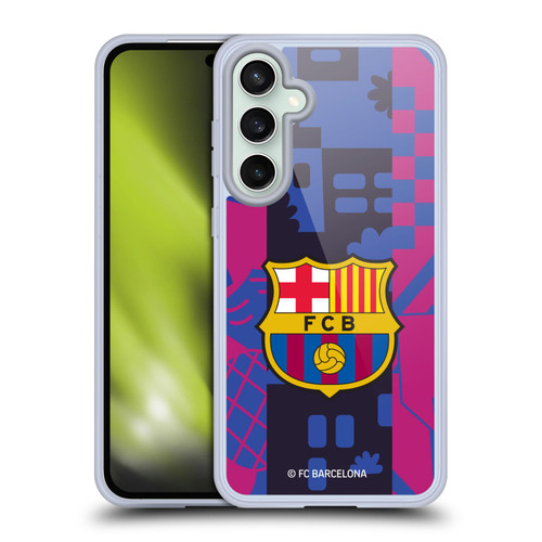 FC Barcelona 2021/22 CREST KIT Third Soft Gel Case for Samsung Galaxy S23 FE 5G
