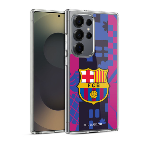 FC Barcelona 2021/22 CREST KIT Third Soft Gel Case for Samsung Galaxy S25 Ultra & MagSafe