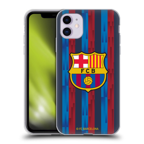 FC Barcelona 2022/23 Crest Kit Home Soft Gel Case for Apple iPhone 11