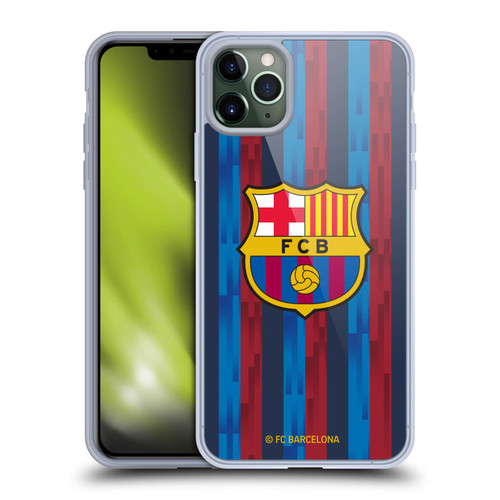 FC Barcelona 2022/23 Crest Kit Home Soft Gel Case for Apple iPhone 11 Pro Max