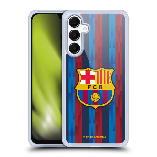 FC Barcelona 2022/23 Crest Kit Home Soft Gel Case for Samsung Galaxy A16 5G & MagSafe
