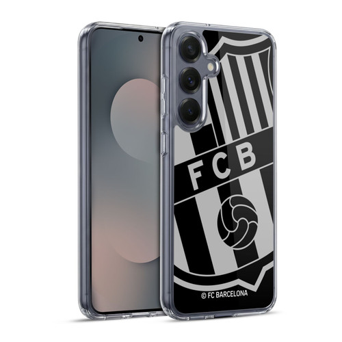 FC Barcelona Crest Oversized Soft Gel Case for Samsung Galaxy S25+ & MagSafe