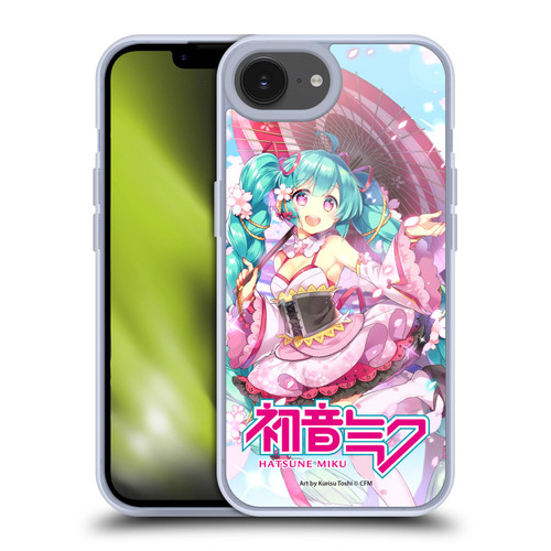Hatsune Miku Graphics Sakura Soft Gel Case for Apple iPhone 16e & MagSafe
