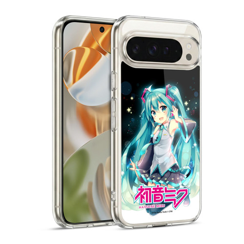 Hatsune Miku Graphics Night Sky Soft Gel Case for Google Pixel 9 / Pixel 9 Pro
