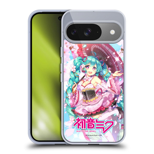 Hatsune Miku Graphics Sakura Soft Gel Case for Google Pixel 9 / Pixel 9 Pro