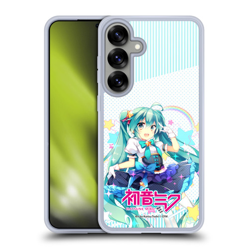 Hatsune Miku Graphics Stars And Rainbow Soft Gel Case for Samsung Galaxy S25+