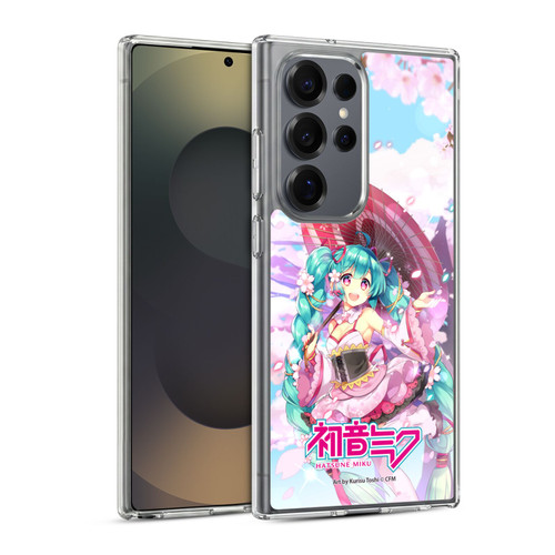 Hatsune Miku Graphics Sakura Soft Gel Case for Samsung Galaxy S25 Ultra & MagSafe