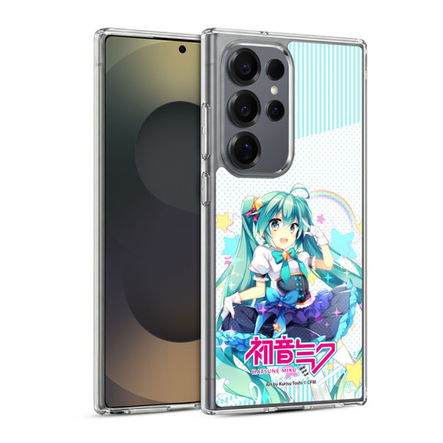 Hatsune Miku Graphics Stars And Rainbow Soft Gel Case for Samsung Galaxy S25 Ultra & MagSafe