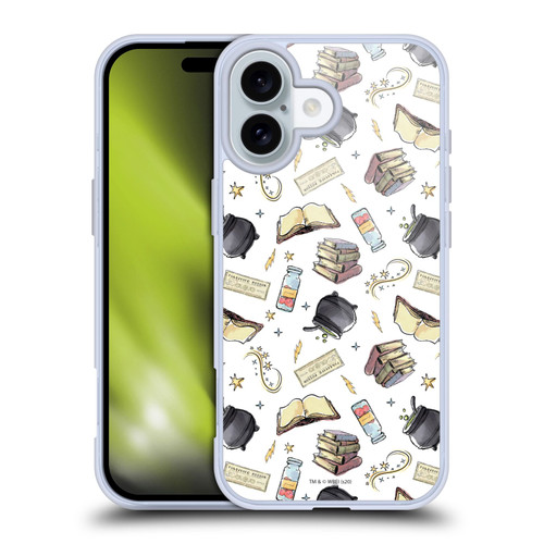 Harry Potter Deathly Hallows XIII Hogwarts Pattern Soft Gel Case for Apple iPhone 16 Harry Potter Deathly Hallows XIII Hogwarts Pattern Soft Gel Case for Apple iPhone 16