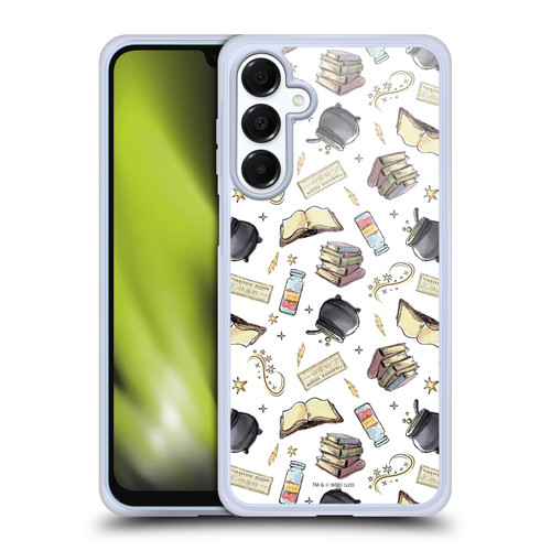 Harry Potter Deathly Hallows XIII Hogwarts Pattern Soft Gel Case for Samsung Galaxy A16 5G & MagSafe