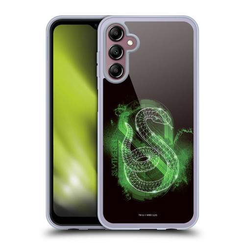 Harry Potter Deathly Hallows XVIII Slytherin Soft Gel Case for Samsung Galaxy A14 5G