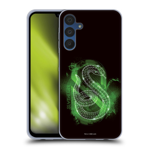 Harry Potter Deathly Hallows XVIII Slytherin Soft Gel Case for Samsung Galaxy A15