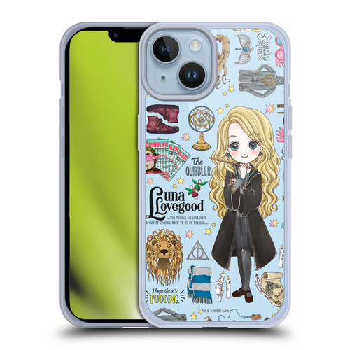 Harry Potter Deathly Hallows XXXVII Luna Pattern Soft Gel Case for Apple iPhone 14 Harry Potter Deathly Hallows XXXVII Luna Pattern Soft Gel Case for Apple iPhone 14