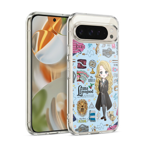 Harry Potter Deathly Hallows XXXVII Luna Pattern Soft Gel Case for Google Pixel 9 / Pixel 9 Pro