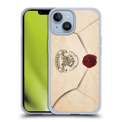 Harry Potter Hogwarts Letter Envelope Acceptance Parchment Soft Gel Case for Apple iPhone 14 Harry Potter Hogwarts Letter Envelope Acceptance Parchment Soft Gel Case for Apple iPhone 14