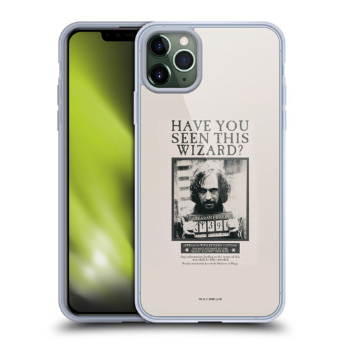Harry Potter Prisoner Of Azkaban II Sirius Black Poster Soft Gel Case for Apple iPhone 11 Pro Max
