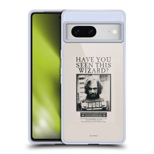 Harry Potter Prisoner Of Azkaban II Sirius Black Poster Soft Gel Case for Google Pixel 7