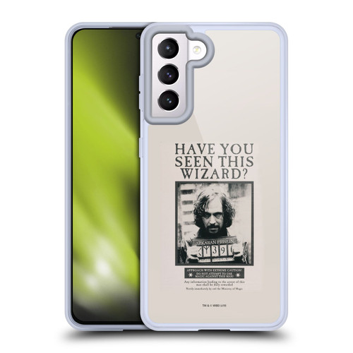 Harry Potter Prisoner Of Azkaban II Sirius Black Poster Soft Gel Case for Samsung Galaxy S21 5G