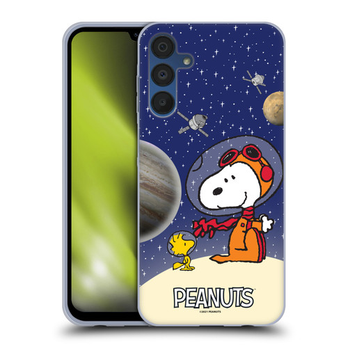 Peanuts Secrets Of Apollo 10 Top Of The Moon Soft Gel Case for Samsung Galaxy A15
