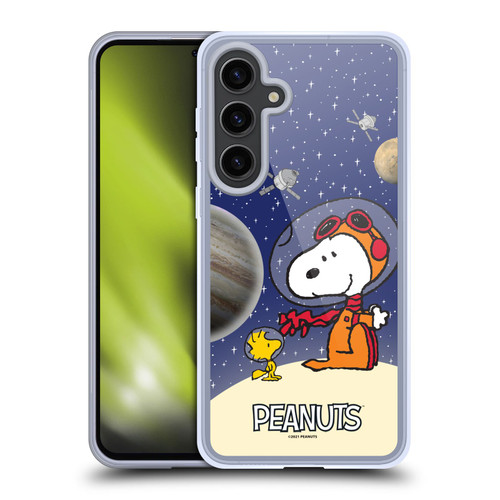 Peanuts Secrets Of Apollo 10 Top Of The Moon Soft Gel Case for Samsung Galaxy S24+ 5G