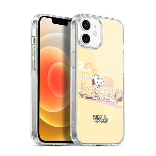 Peanuts Beach Snoopy Sunset Soft Gel Case for Apple iPhone 12 / iPhone 12 Pro & MagSafe