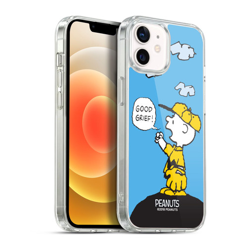 Peanuts Charlie Brown Good Grief Soft Gel Case for Apple iPhone 12 / iPhone 12 Pro & MagSafe