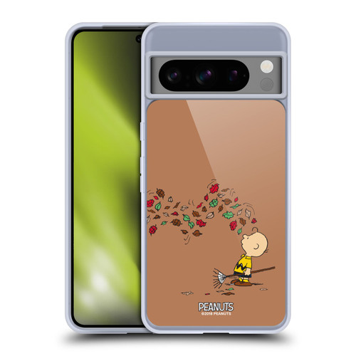Peanuts Charlie Brown Autumn Soft Gel Case for Google Pixel 8 Pro