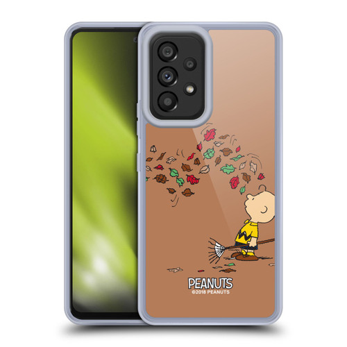 Peanuts Charlie Brown Autumn Soft Gel Case for Samsung Galaxy A53 5G (2022)