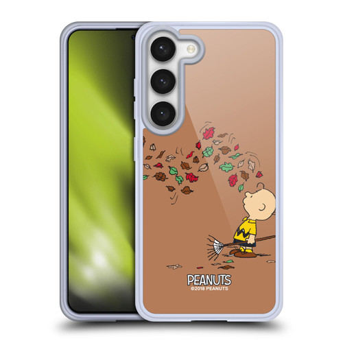 Peanuts Charlie Brown Autumn Soft Gel Case for Samsung Galaxy S23 5G