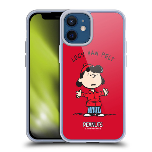 Peanuts Characters Lucy van Pelt Soft Gel Case for Apple iPhone 12 Mini & MagSafe