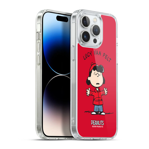 Peanuts Characters Lucy van Pelt Soft Gel Case for Apple iPhone 13 Pro Max & MagSafe