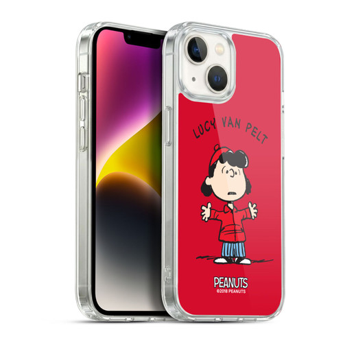 Peanuts Characters Lucy van Pelt Soft Gel Case for Apple iPhone 14