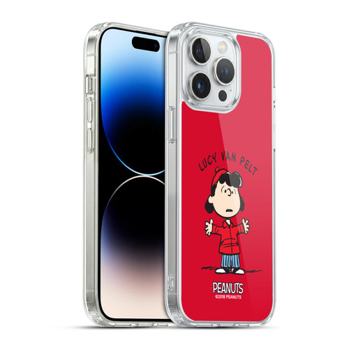 Peanuts Characters Lucy van Pelt Soft Gel Case for Apple iPhone 14 Pro Max & MagSafe