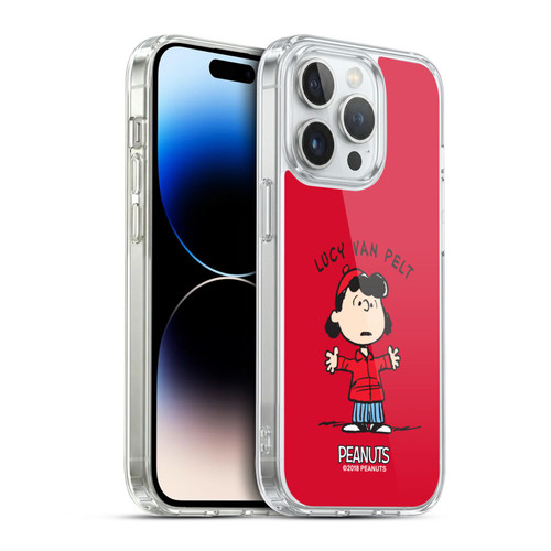 Peanuts Characters Lucy van Pelt Soft Gel Case for Apple iPhone 14 Pro & MagSafe