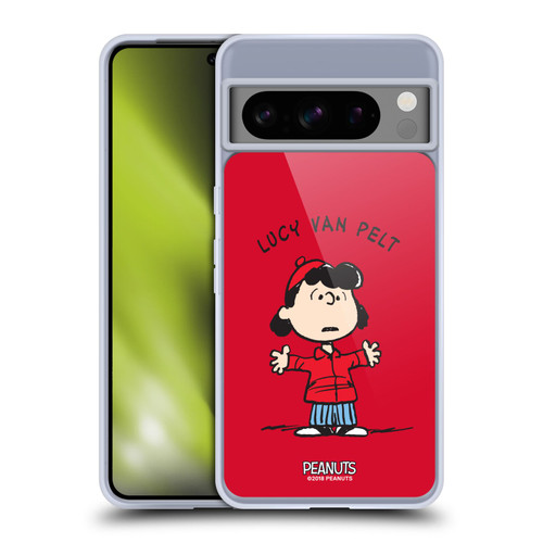 Peanuts Characters Lucy van Pelt Soft Gel Case for Google Pixel 8 Pro